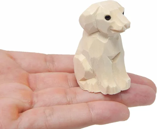 Miniatura 8 de Selsela Figura de pájaro de madera pintable para bricolaje, sin terminar, pintura tu propia escultura personalizada, estatua de artesanía de madera