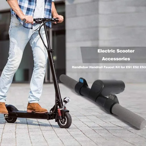 Miniatura 6 de GLDYTIMES Kit de grifo de pasamanos de manillar reemplazo para Segway Ninebot Kick ES1/ES2/ES3/Es4 reposabrazos eléctrico Scooter Head Grip Asamblea