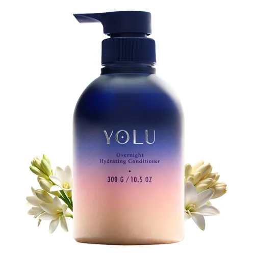 YOLU - Acondicionador profundo para cabello dañado - Acondicionador hidratante japonés durante la noche - Desenredante antiencrespamiento con