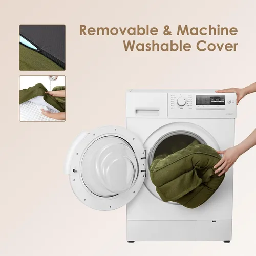 Miniatura 40 de EHEYCIGA – Cama ortopédica impermeable para perros pequeños, de espuma viscoelástica tipo caja de huevos, con bordes elevados y base antideslizante