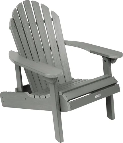 Miniatura 9 de Highwood Hamilton - Silla Adirondack plegable y reclinable fabricada en Estados Unidos, tamaño adulto, eucalipto