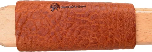 Miniatura 3 de Protector de cuello de hacha de cuero, cubiertas para mango de hacha para púas de jardinería o protector de hachas de campamento