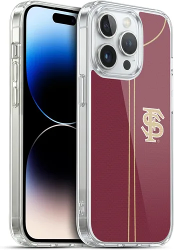 Miniatura 125 de Head Case Designs Funda de gel suave FSU Seminoles de la Universidad Estatal de Florida con licencia oficial compatible con Apple iPhone 13 Pro Max