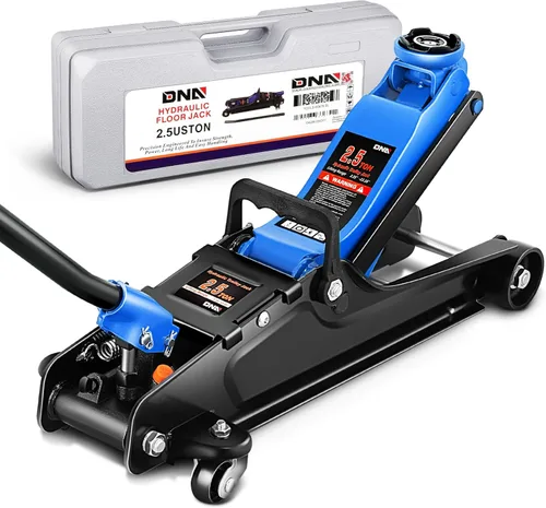Miniatura 13 de DNA Motoring Gato Hidráulico de Carretilla de Perfil Bajo para Servicio/Piso, Capacidad de 1.5 Toneladas (3000 libras), Rango de Elevación