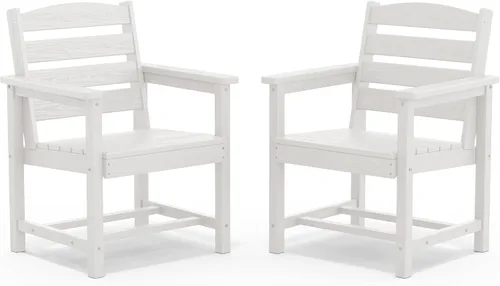 Miniatura 57 de SERWALL Juego de comedor para exteriores de 9 piezas, mesa de comedor expandible de 60 a 83 pulgadas y 8 sillas de polietileno de alta densidad