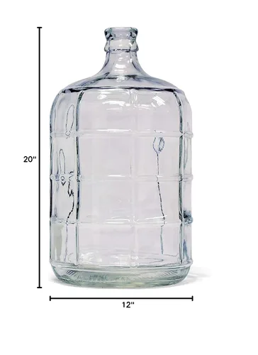 Miniatura 7 de Equipo para hacer vino Winemakers Depot WEK05G, de vidrio, 3 galones.