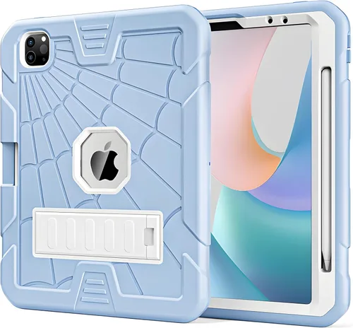 Miniatura 14 de TSQQST Funda para iPad Pro de 11 pulgadas Funda M4 5ª generación 2024, iPad Pro 11 Funda con soporte para lápiz + soporte, funda protectora