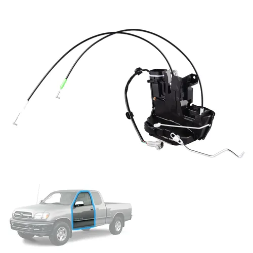 Ensamblaje de actuador de cerradura de puerta del lado del conductor delantero izquierdo compatible con actuador de pestillo de puerta Toyota Tundra