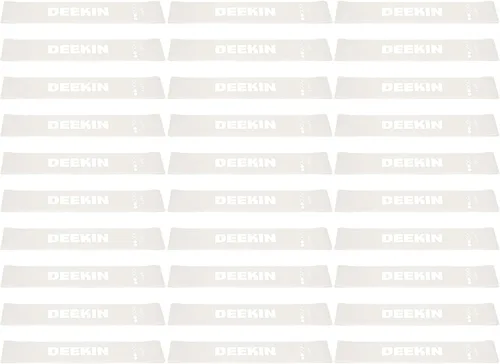 Miniatura 7 de DEEKIN 30 bandas de resistencia a granel, bandas elásticas de ejercicio, equipo de ejercicio para mujeres y hombres, pilates, fitness, gimnasio, yoga