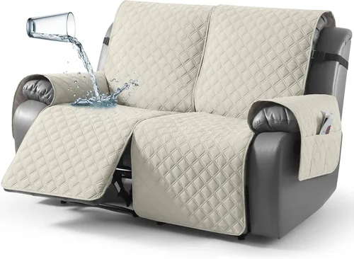 Miniatura 45 de TAOCOCO - Funda antideslizante para silla reclinable, funda para sofá, funda para silla reclinable pequeña con correas elásticas, protector