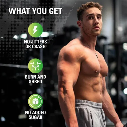 Miniatura 5 de EHP Labs OxyShred Polvo Pre Entreno Sin Estimulantes - Pre Entreno Sin Estimulación, Pre Entreno Sin Cafeína para Hombres y Mujeres - Pre Entreno