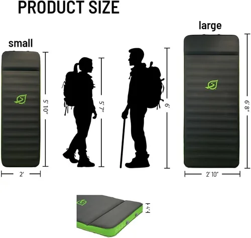 Miniatura 8 de SylvanSport Colchón autoinflable Cloud Layer - Grande