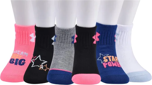 Miniatura 4 de Under Armour Paquete múltiple de calcetines para bebé niña