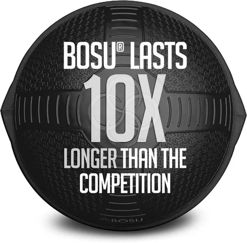 Miniatura 4 de BOSU Nexgen Balance Trainer, Half-Ball Training Equipment, 65 cm Diameter, 300 lb Capacity - Burst-Resistant Stability Exercise Tool w/Non-Slip Negro