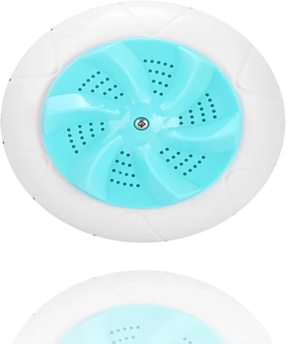 Lavadora de turbina portátil, alimentada por USB, adecuada para viajes y lavandería de niños, evita el enrollamiento, fácil de transportar (verde)