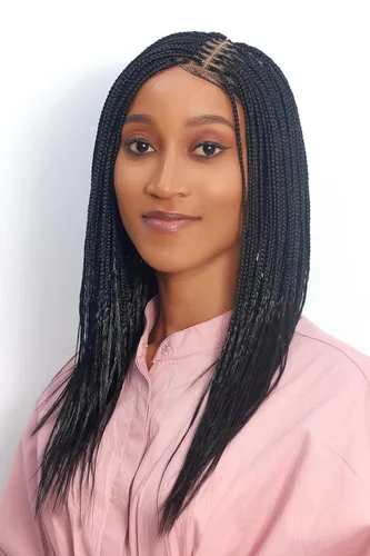 Miniatura 7 de Wow Braids Peluca de Trenzas Box - Pelucas Trenzadas Micro Sin Nudos Para Mujeres Negras, Con Gorra de Encaje Suizo Completo 360 Sin Pegamento