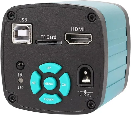 Miniatura 4 de Kit de accesorios para microscopio 48MP USB Cámara de microscopio 130X ajustable C Monte lente Microscopio diapositivas (Color BD21 13MP Set3)