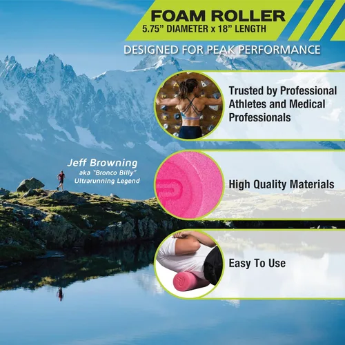 Miniatura 2 de Pro-Tec Athletics Foam Roller, Deep Tissue Massage Roller for Recovery, Therapy, Flexibility, Circulation, and Muscle Release