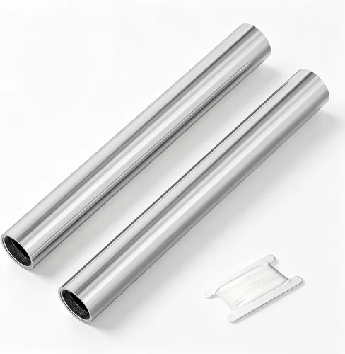 Miniatura 12 de TAISHER 2 accesorios de tubería de acero inoxidable, 1/2 "NPT x 1/2" NPT macho roscado, tubo fundido de pezón de 6 pulgadas de longitud