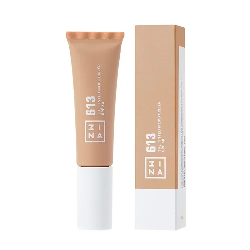 Miniatura 5 de 3INA The Tinted Moisturizer SPF 30 - Hidratante facial teñido para mujeres con ácido hialurónico - Base de cobertura ligera a media - 613 - 1.01 oz