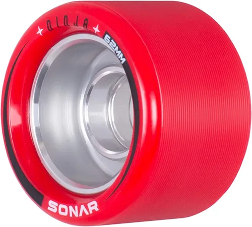Miniatura 3 de Riedell Ninja Speed Wheels - Ruedas Sonar para patines - Paquete de 4 unidades de 2.441 in x 1.693 in Negro 94A