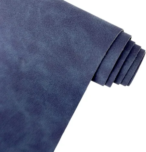 Miniatura 9 de Beige Rosa Suave Tela Sintética de Ante 30x135cm Cuero Sintético Hielo para Mochilas, Bolsos, Costura, Manualidades