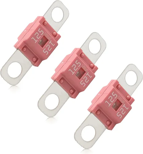 Miniatura 14 de 3 piezas de fusibles AMI/Midi, alta corriente de 50A, para coches, autobuses, camiones, caravanas, vehículos de construcción, coche de pasajeros