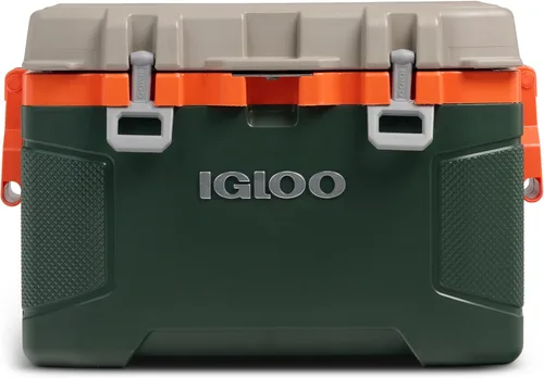 Miniatura 15 de Igloo Trailmate Cooler Cofre de hielo con carcasa dura aislada Hueso de 50 cuartos