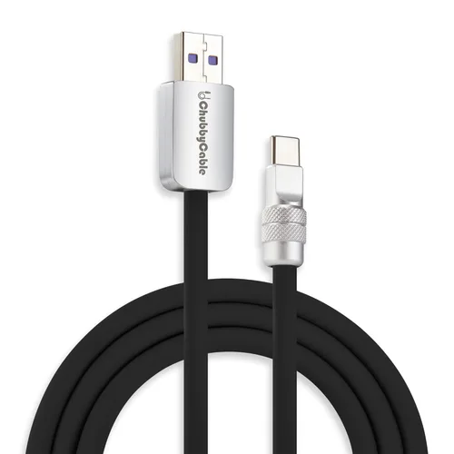 Miniatura 31 de chubbycable Chubby 2.0 USB C 240W Cable de carga rápida de silicona suave y duradero, cable de carga extra grueso compatible con iPhone 17-15 Series