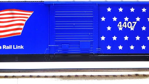 Miniatura 5 de LIONEL Montana Rail Link Bandera iluminada BOXCAR #4407 O Gauge