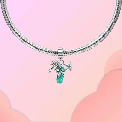 Miniatura 255 de LUXILLA Abalorio de plata de ley 925 para madre, hija, abuela, para familia, amor, madre, hija, abuela, para pulseras, collares, dijes, abalorios