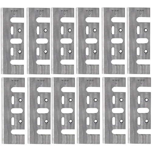 Miniatura 8 de Cuchillas cepilladoras de 3-1/4 pulgadas, 16 cuchillas cepilladoras HSS de 3.228 in, compatibles con Makita N1900B, KP0810, LXPK01, compatible