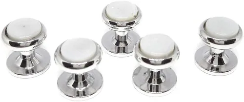 Menz Jewelry Accs Precio directo de los fabricantes de la camisa del esmoquin de la madre de la perla genuina, Metal