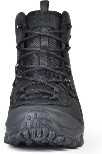 Miniatura 2 de SKENARY DUTY Bravo - Botas militares de cuero para hombre, botas tácticas impermeables