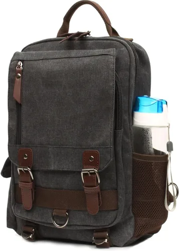 Miniatura 4 de Mygreen bolsa cruzada de lona, mochila de viaje