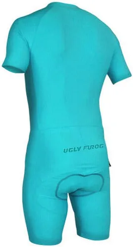 Miniatura 40 de UGLY FROG Traje de triatlón para hombre de manga corta Jersey de piernas cortas Skinsuit Tri Kit Ciclismo Skinsuit Team Bike Ropa