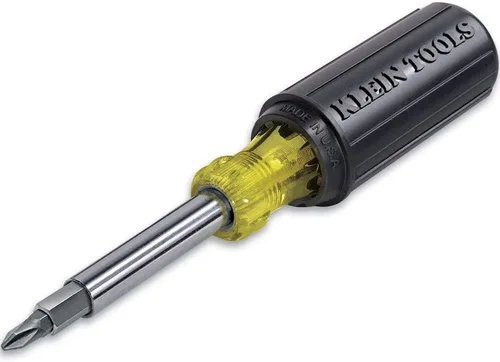 Miniatura 4 de Klein Tools 80019 Juego de herramientas, destornillador multipunta y destornillador de tuerca, 4 piezas y destornillador aislado 32288, juego