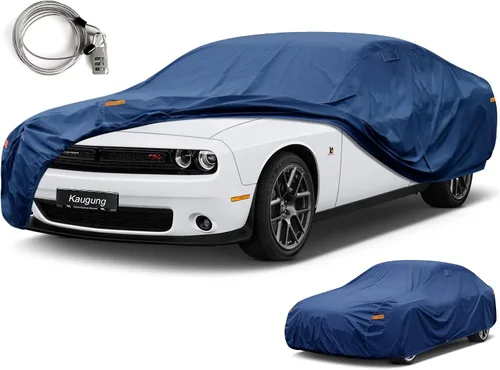 Miniatura 63 de Kaugung Funda de coche resistente para BMW M2 (2019-2024), impermeable, resistente a todo tipo de clima, protección contra el sol, lluvia, polvo