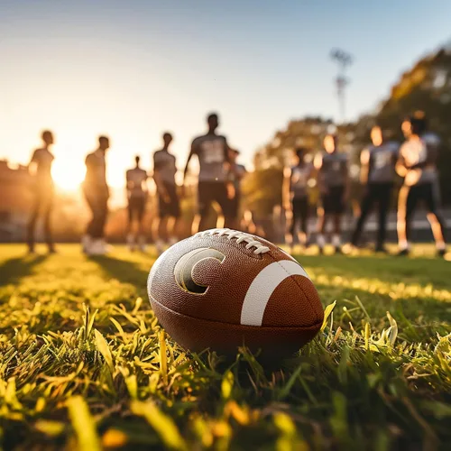 Miniatura 8 de Cannon Sports Official Size Football - Composite Leather Football with Extra Grip & Durable Construction for All-Weather Play – Regulation Size Ball