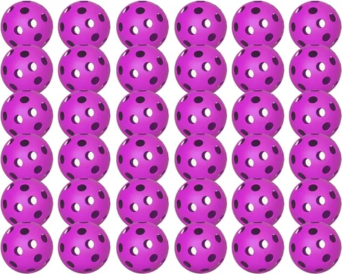 Miniatura 30 de Paquete de 6 pelotas de pickleball deportivas para exteriores - 40 pelotas de pickleball - Bolas de pickleball de EE. UU. aprobadas por USAPA