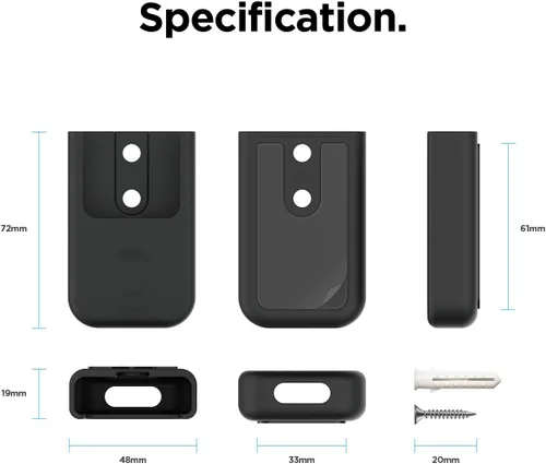 Miniatura 7 de elago Soporte universal para control remoto compatible con el control remoto de Apple TV y todos los demás controles remotos, opciones de montaje