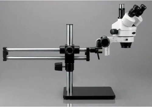Miniatura 2 de AmScope SM-5TZZ-FOR-10M Microscopio Digital Profesional Trinocular Estéreo Zoom, WH10x y WH20x, Aumento 3.5X-180X, Objetivo de Zoom 0.7X-4.5X, Luz