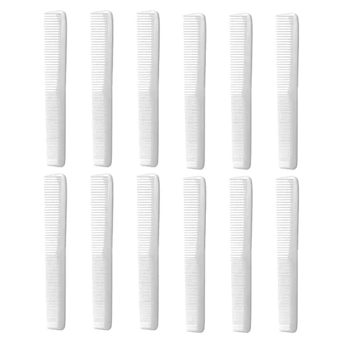Miniatura 10 de Styling Gear Juego de 150 peines de peluquería para hombres, peines para mujeres, peines para estilista, barba, bigote, peine de bolsillo, fabricado