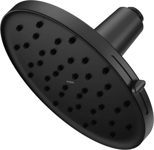 Miniatura 12 de Cabezal de ducha tipo lluvia Moen Verso de oro cepillado ajustable de 9 pulgadas con rendimiento ecológico de 1.75 gpm, 220R3EPBG