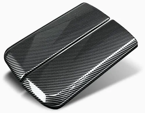 Miniatura 5 de Para Mercedes-Benz GLE GLS ML GL Clase W166 X166 2012-2019 Caja de Protección de Cubierta de Tapicería de Consola Central de Coche de Fibra