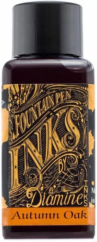 Miniatura 25 de Tinta embotellada para pluma estilográfica Diamine, 30 ml - Ámbar