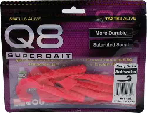 Miniatura 5 de Cebo de natación Q8 Super Cebo de cola rizada Chartreuse