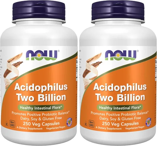 Miniatura 9 de NOW Foods Suplementos, Acidophilus, Dos mil millones, Cepa Verificada, Flora intestinal saludable*, 100 Cápsulas vegetales