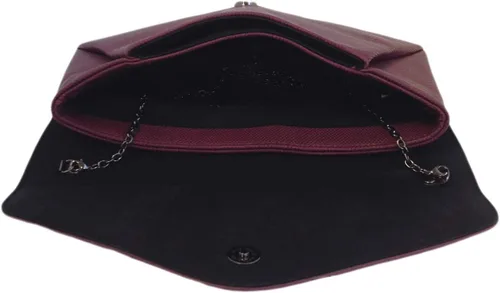 Miniatura 6 de JNB Embrague de cuero sintético con doble bolsillo