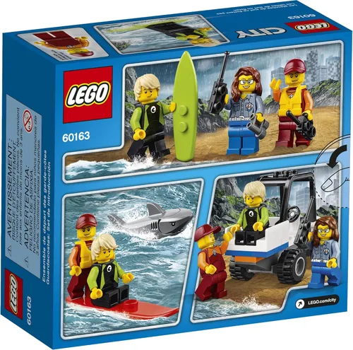 Miniatura 3 de LEGO City Coast Guard Coast Guard Starter Set 60163 Kit de construcción (76 piezas)